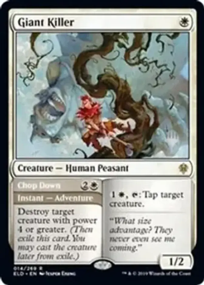 Giant Killer <planeswalker stamp> [PELD]