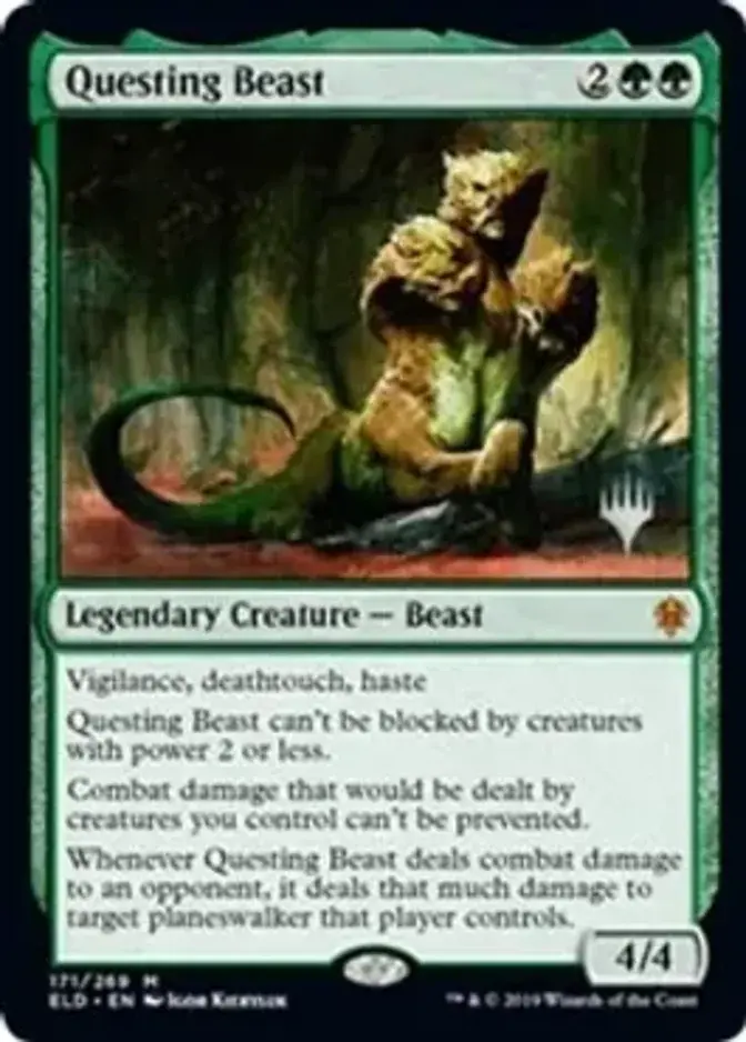 Questing Beast <planeswalker stamp> [PELD]