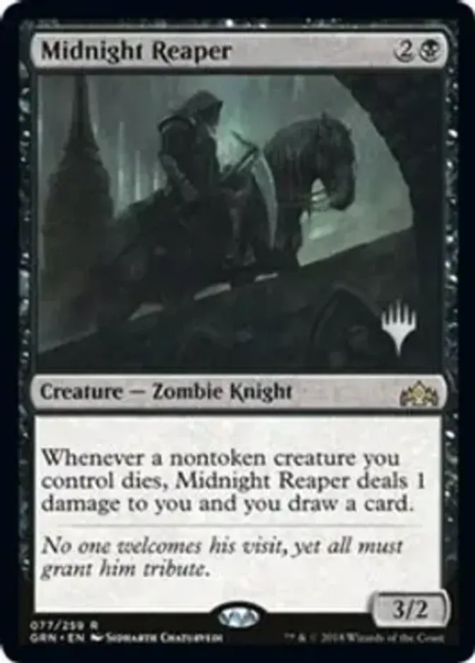 Midnight Reaper <planeswalker stamp> [PELD] (F)