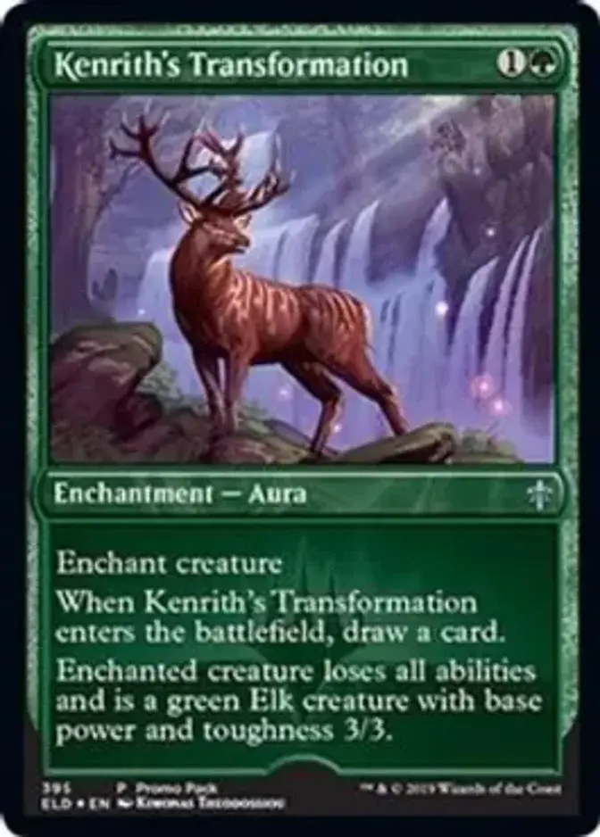 Kenrith's Transformation <planeswalker stamp> [PELD] (F)