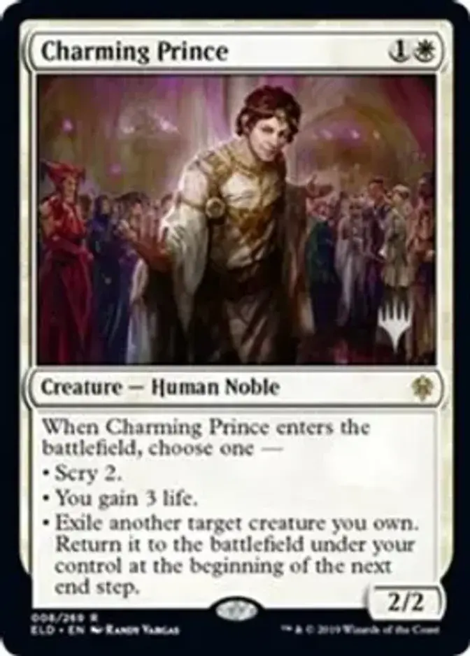 Charming Prince <planeswalker stamp> [PELD] (F)