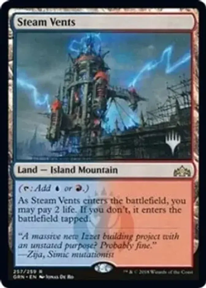 Steam Vents <planeswalker stamp> [PELD]