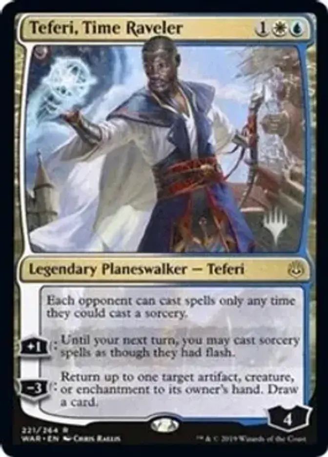 Teferi, Time Raveler <planeswalker stamp> [PELD]