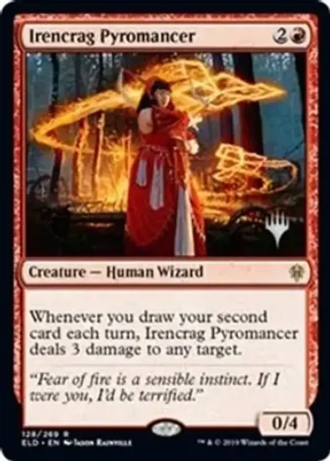 Irencrag Pyromancer <planeswalker stamp> [PELD] (F)