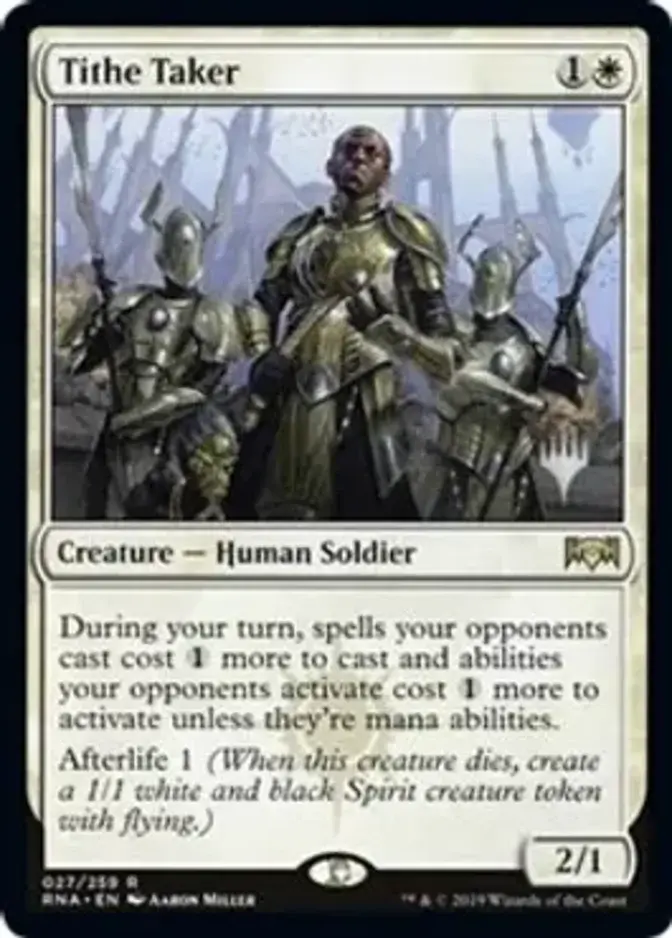 Tithe Taker <planeswalker stamp> [PELD]