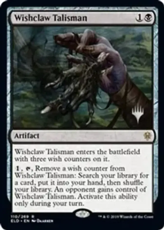 Wishclaw Talisman <planeswalker stamp> [PELD] (F)