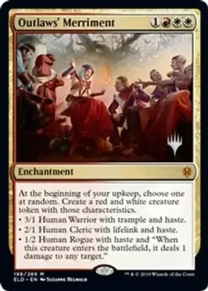 Outlaws' Merriment <planeswalker stamp> [PELD] (F)