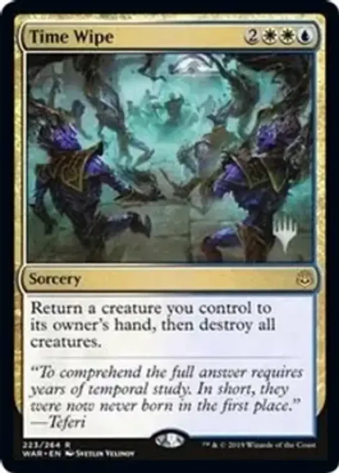 Time Wipe <planeswalker stamp> [PELD] (F)