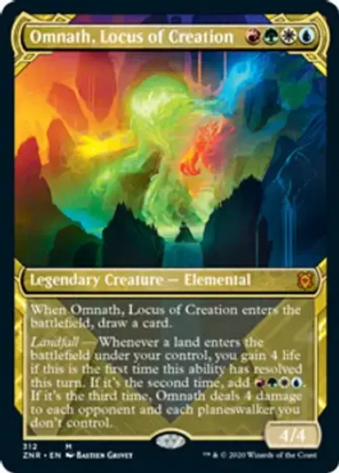 Omnath, Locus of Creation <showcase> [ZNR]