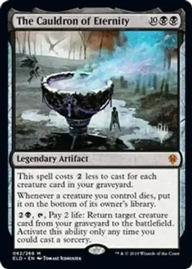 The Cauldron of Eternity <planeswalker stamp> [PELD] (F)