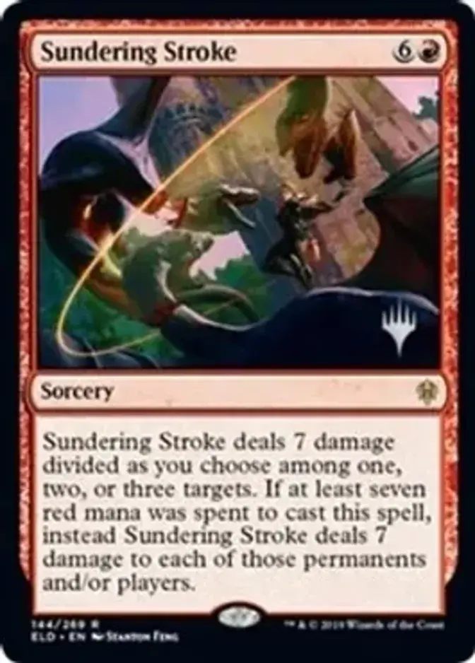 Sundering Stroke <planeswalker stamp> [PELD] (F)