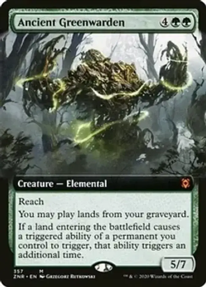 Ancient Greenwarden <extended> [ZNR]