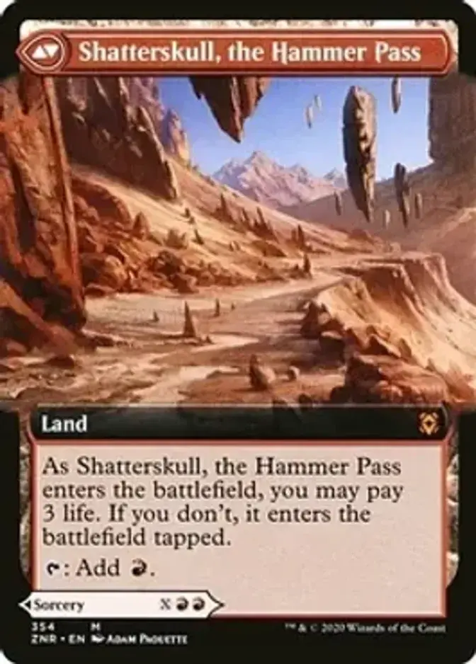 Shatterskull, the Hammer Pass <extended> [ZNR]