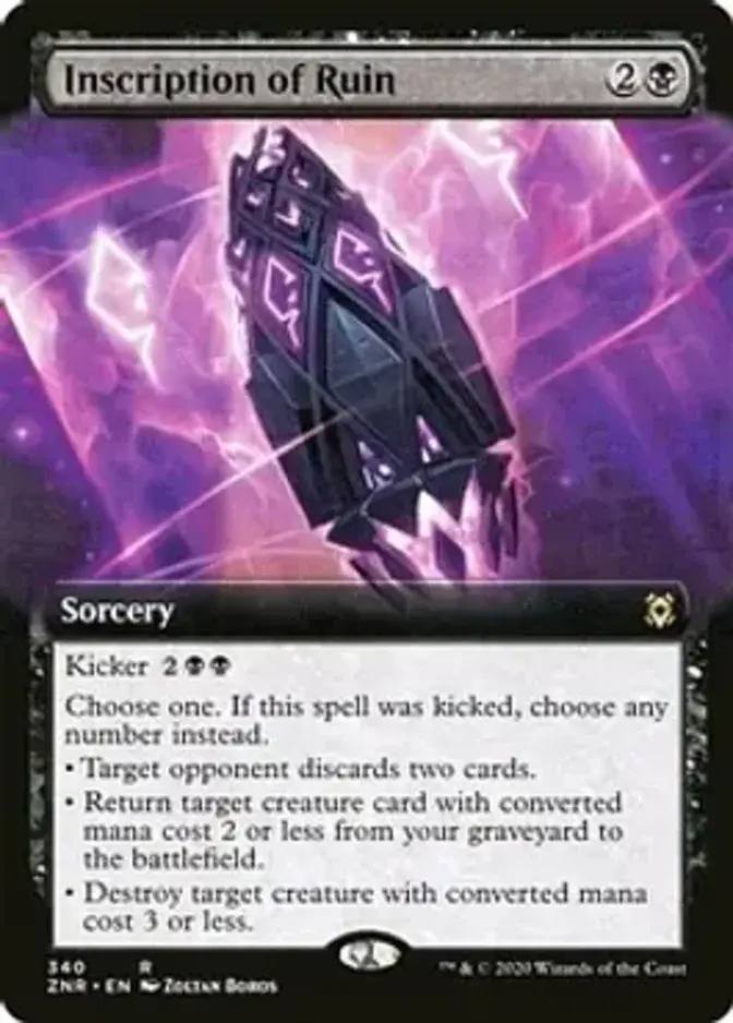 Inscription of Ruin <extended> [ZNR]