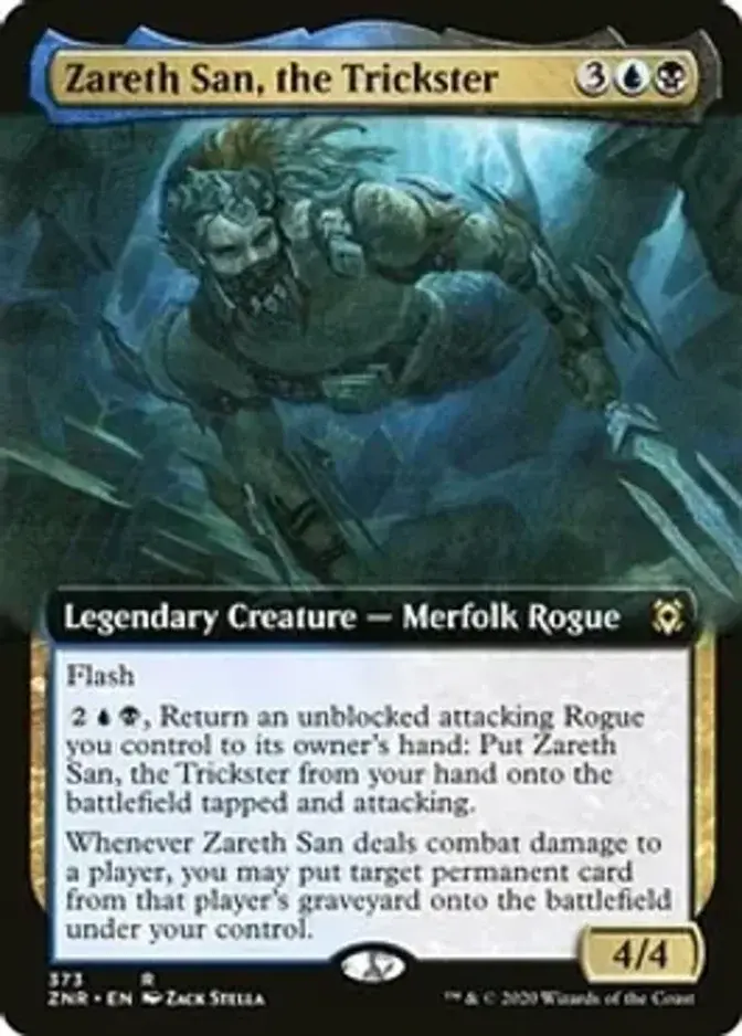Zareth San, the Trickster <extended> [ZNR]