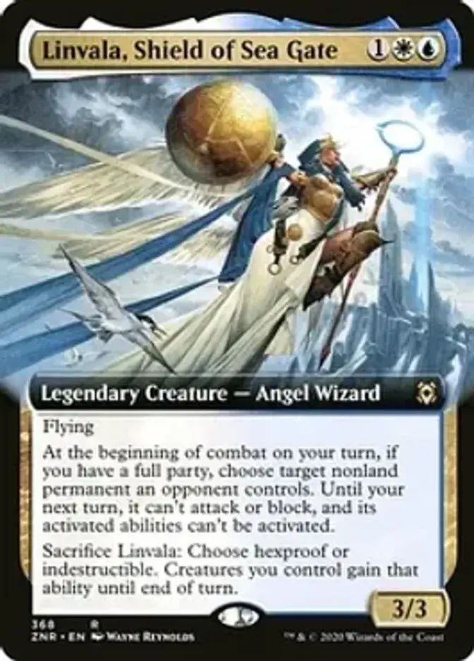 Linvala, Shield of Sea Gate <extended> [ZNR]