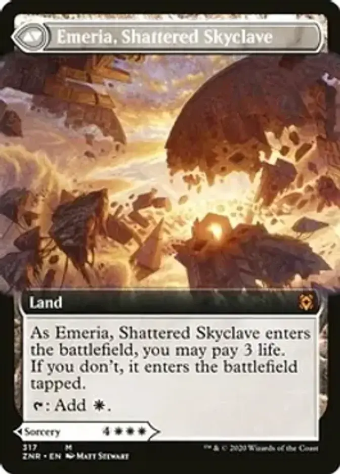 Emeria, Shattered Skyclave <extended> [ZNR]