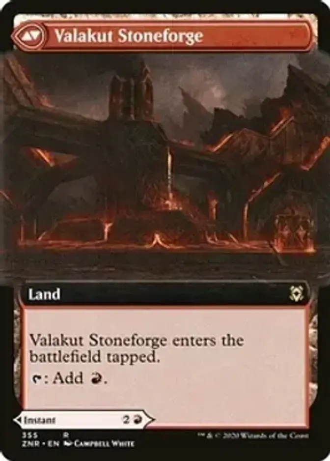 Valakut Stoneforge <extended> [ZNR]