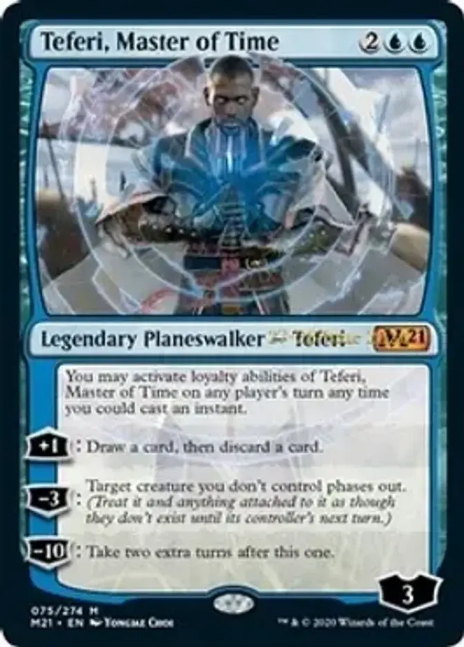 Teferi, Master of Time <prerelease - 75> [M21] (F)