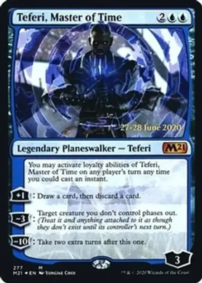 Teferi, Master of Time <prerelease - 277> [M21] (F)