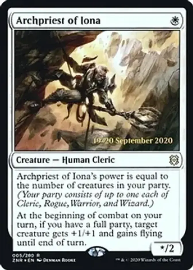 Archpriest of Iona <prerelease> [ZNR] (F)