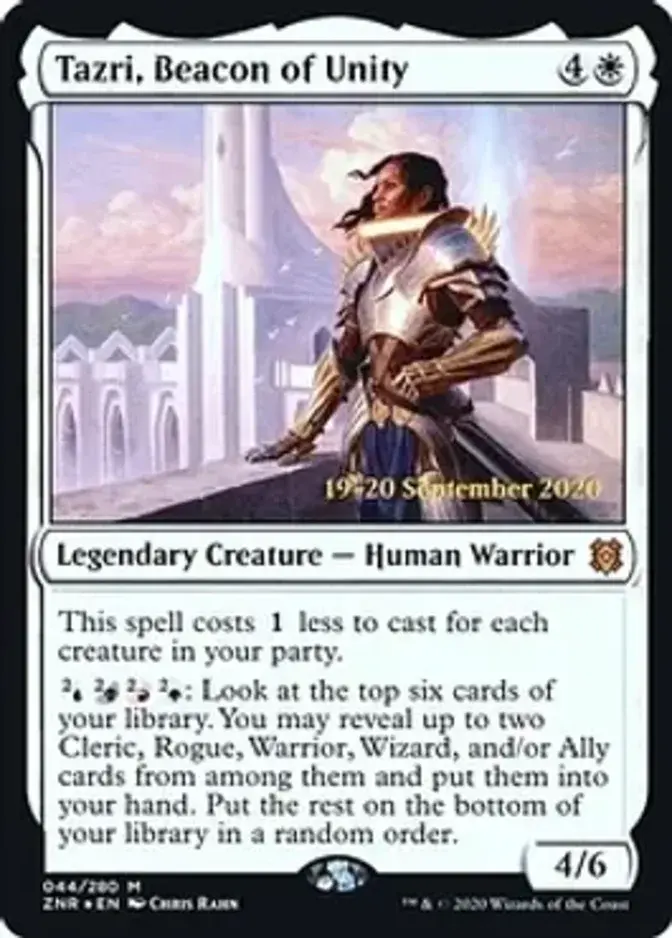 Tazri, Beacon of Unity <prerelease> [ZNR] (F)
