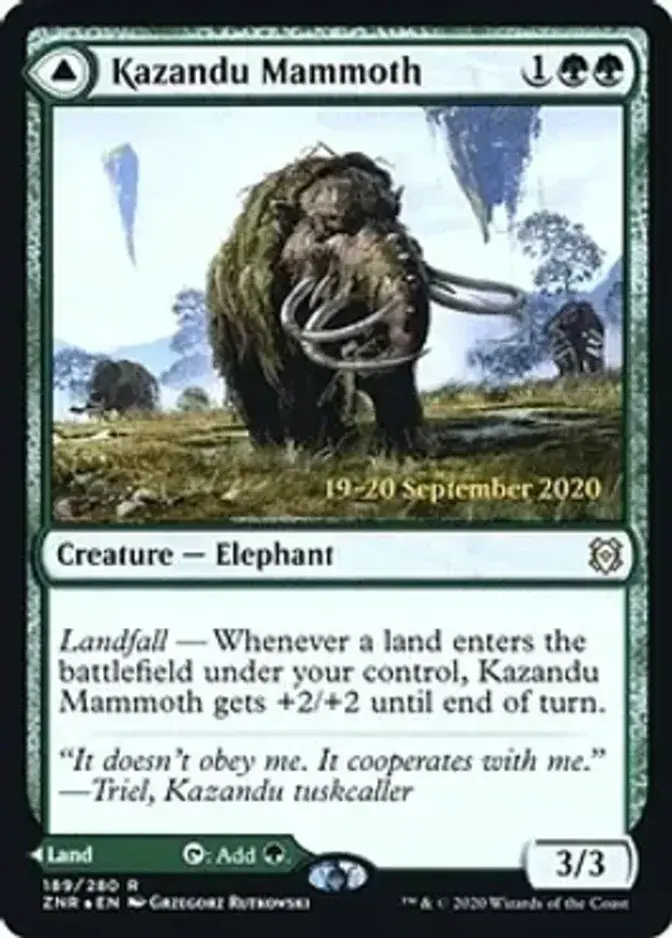 Kazandu Mammoth <prerelease> [ZNR] (F)