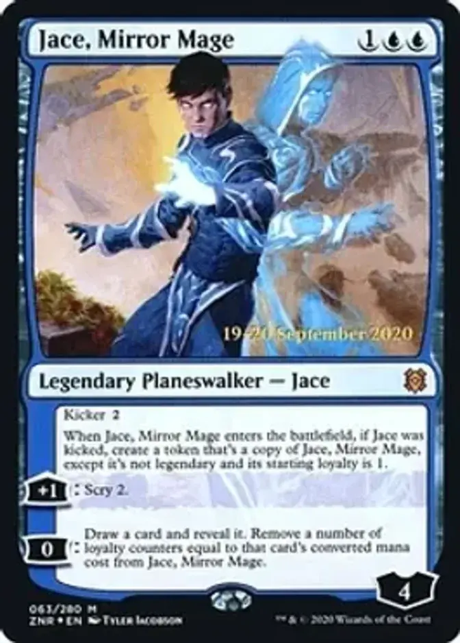 Jace, Mirror Mage <prerelease> [ZNR] (F)