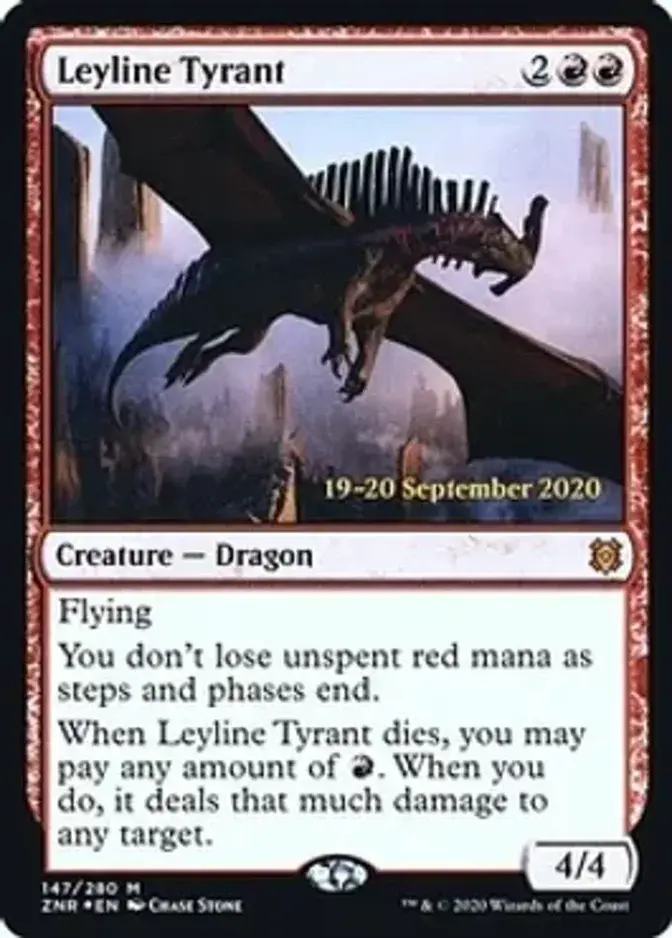 Leyline Tyrant <prerelease> [ZNR] (F)