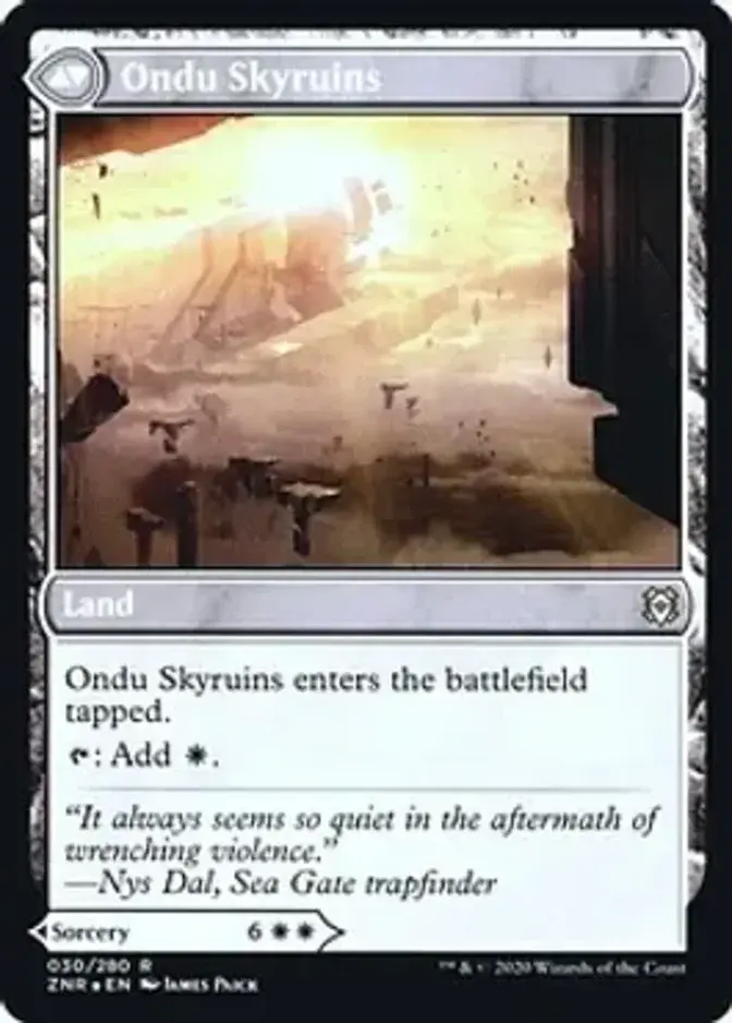 Ondu Skyruins <prerelease> [ZNR] (F)
