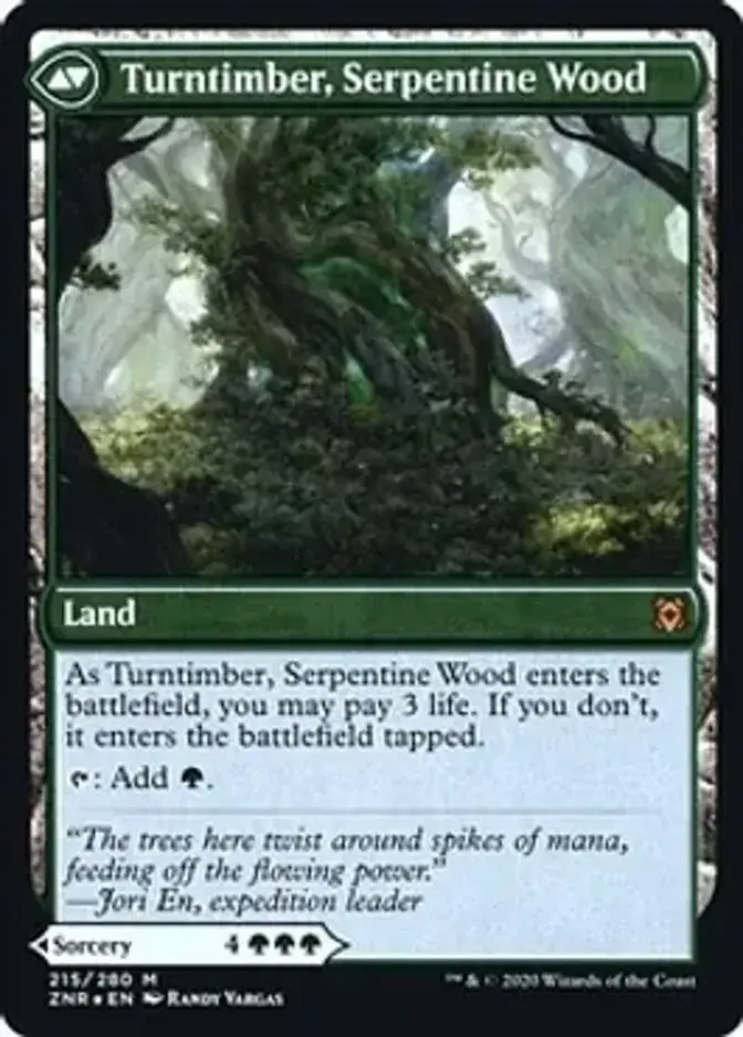 Turntimber, Serpentine Wood <prerelease> [ZNR] (F)