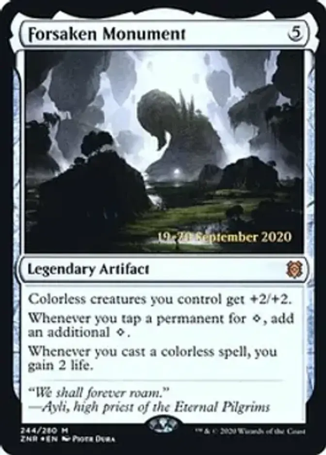 Forsaken Monument <prerelease> [ZNR] (F)