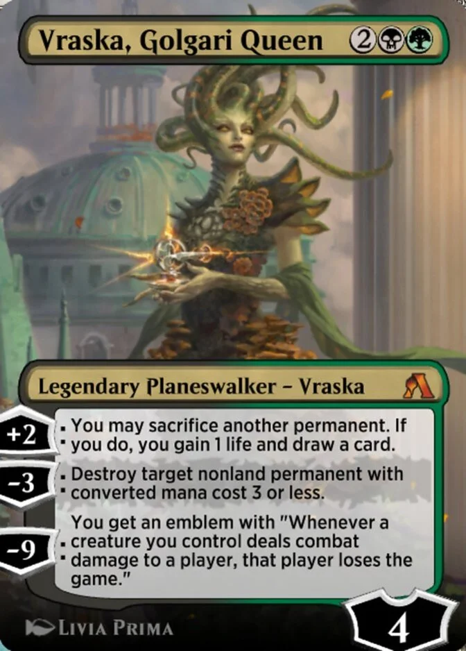 Vraska, Golgari Queen <magic arena> [GRN]