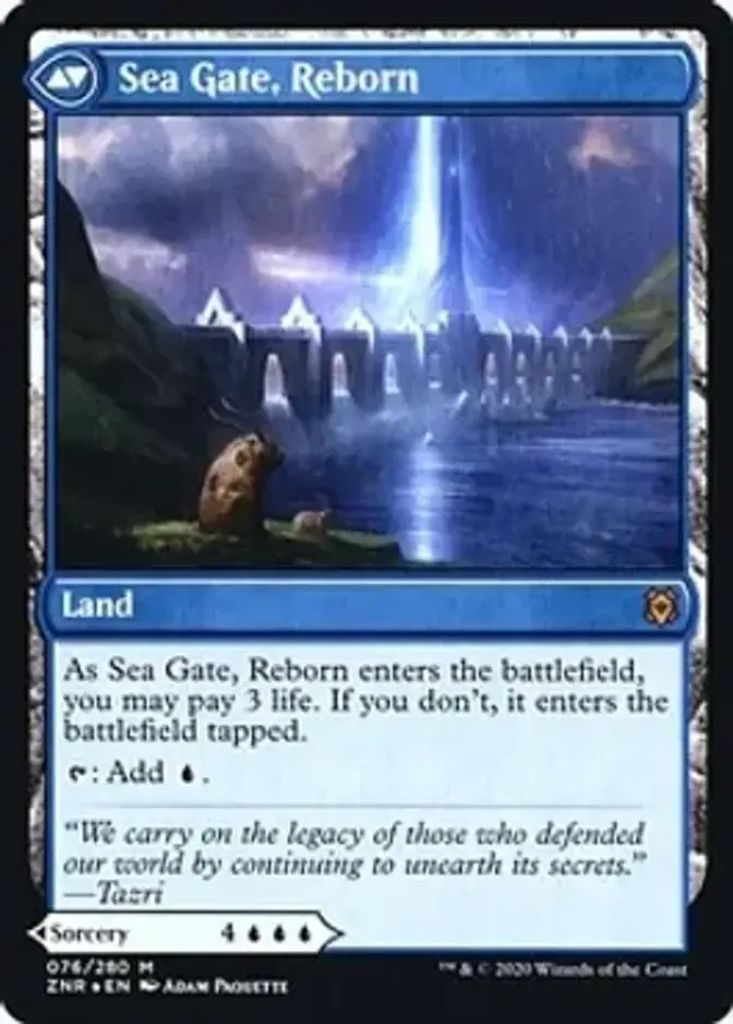 Sea Gate, Reborn <prerelease> [ZNR] (F)