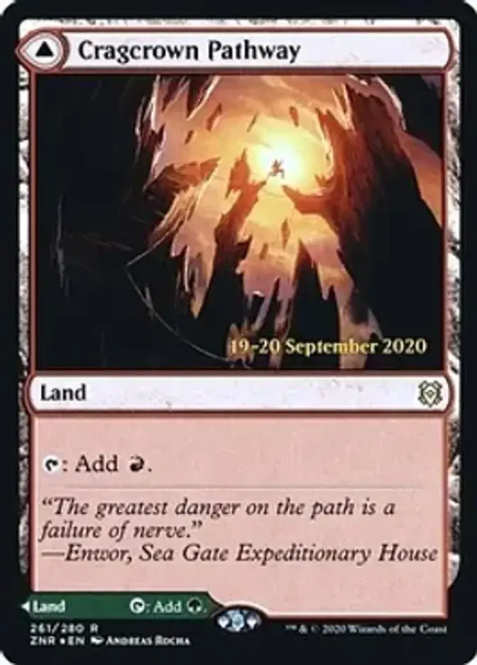 Cragcrown Pathway <prerelease> [ZNR] (F)