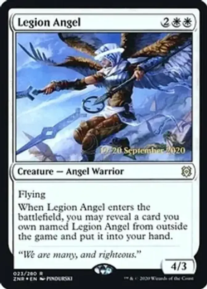 Legion Angel <prerelease> [ZNR] (F)