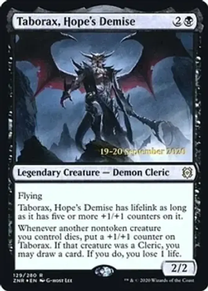 Taborax, Hope's Demise <prerelease> [ZNR] (F)