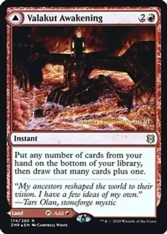 Valakut Awakening <prerelease> [ZNR] (F)