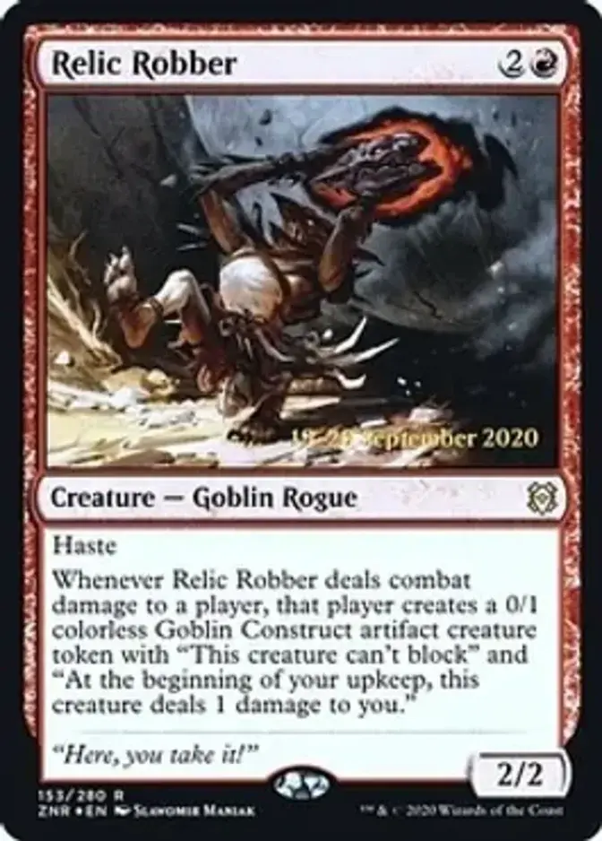 Relic Robber <prerelease> [ZNR] (F)