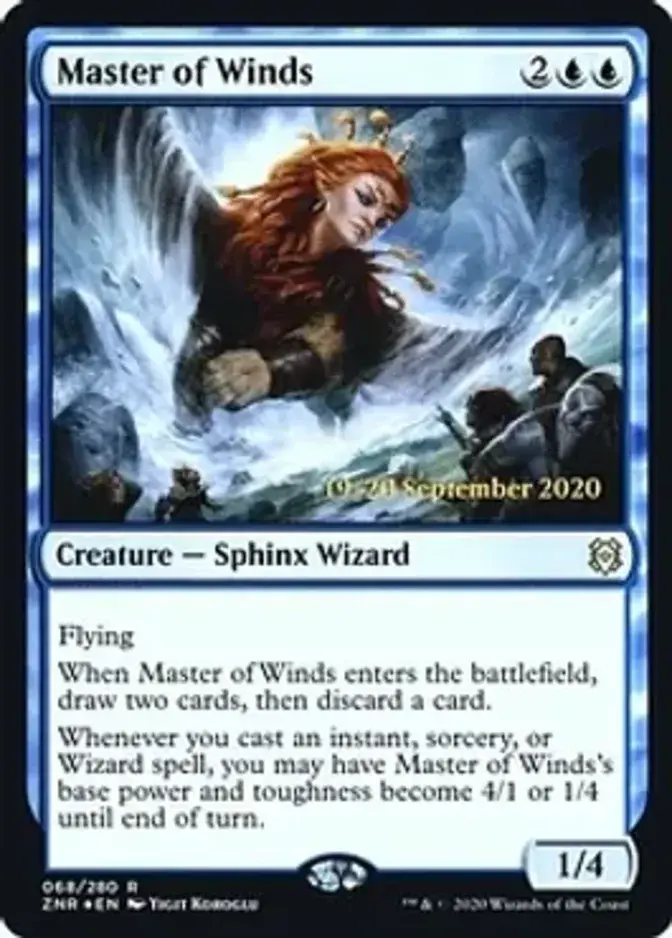 Master of Winds <prerelease> [ZNR] (F)