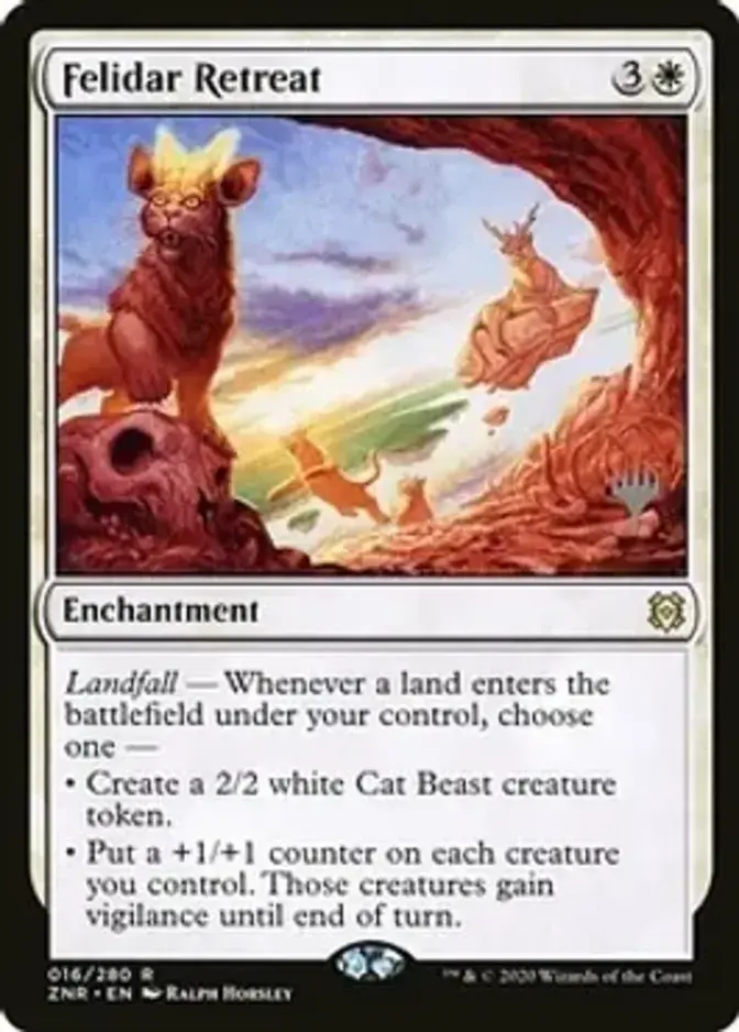 Felidar Retreat <planeswalker stamp> [ZNR]