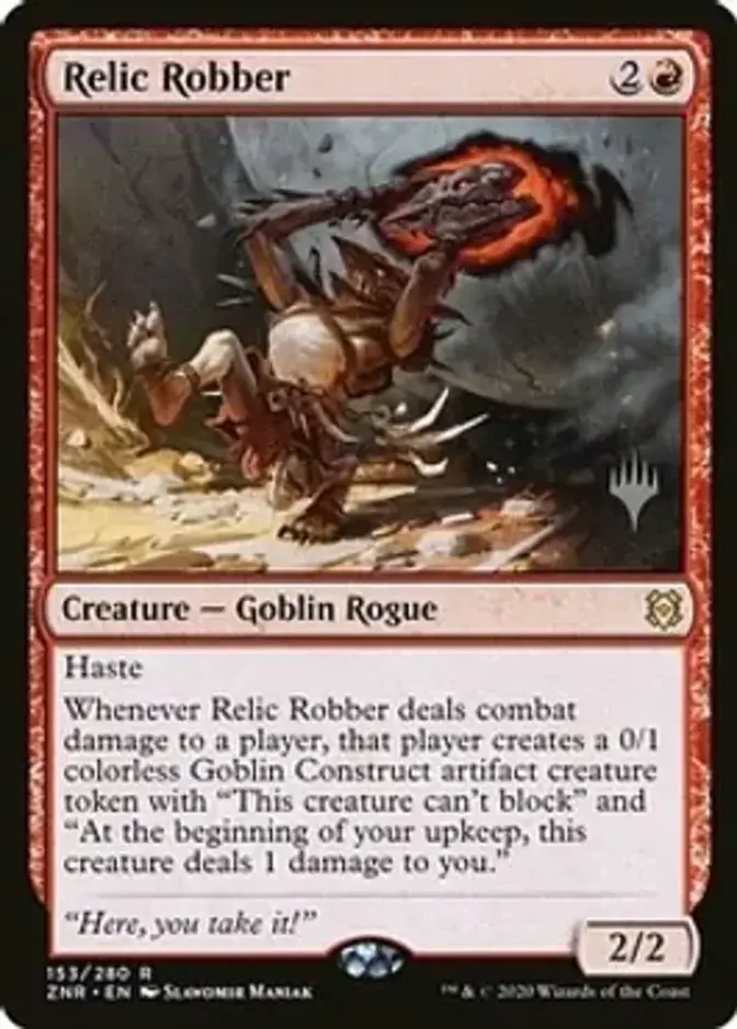 Relic Robber <planeswalker stamp> [ZNR] (F)