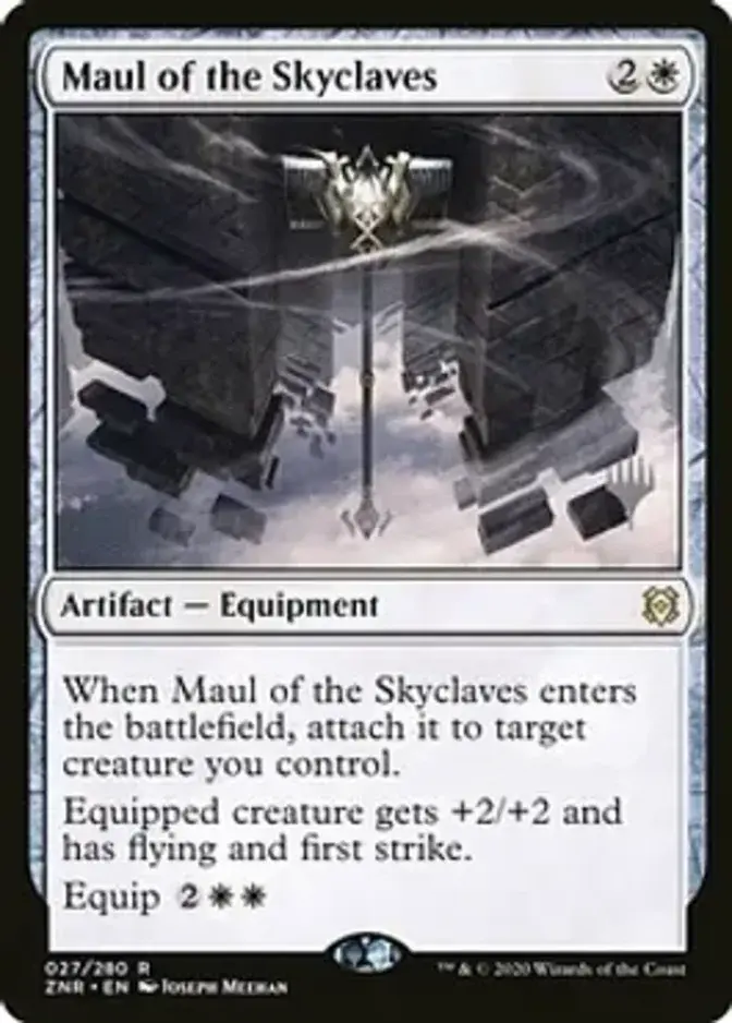 Maul of the Skyclaves <planeswalker stamp> [ZNR] (F)