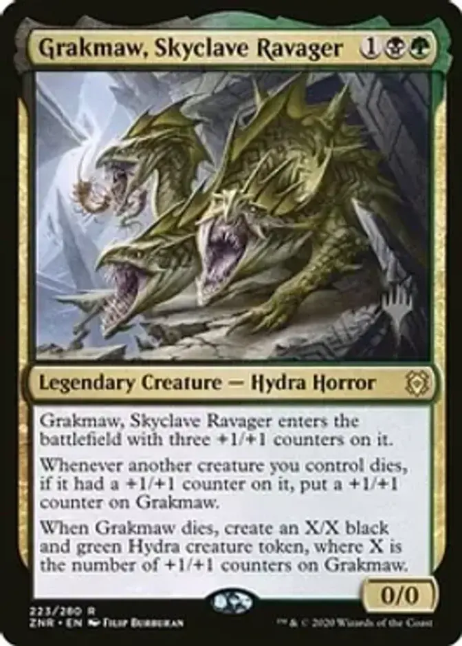Grakmaw, Skyclave Ravager <planeswalker stamp> [ZNR]