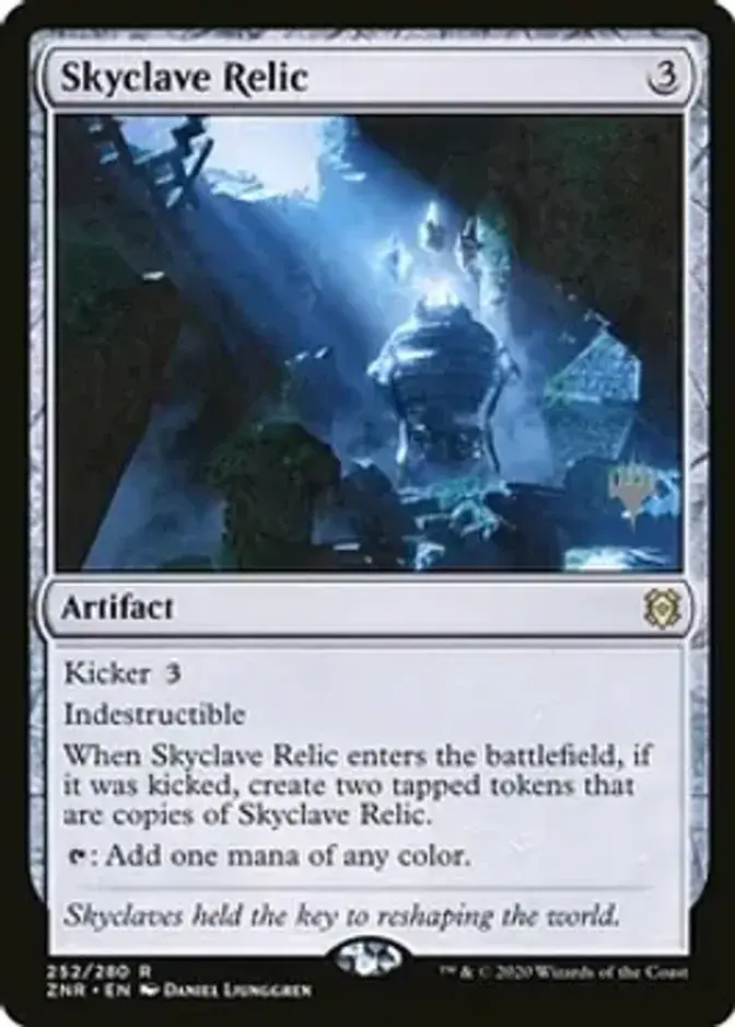 Skyclave Relic <planeswalker stamp> [ZNR] (F)