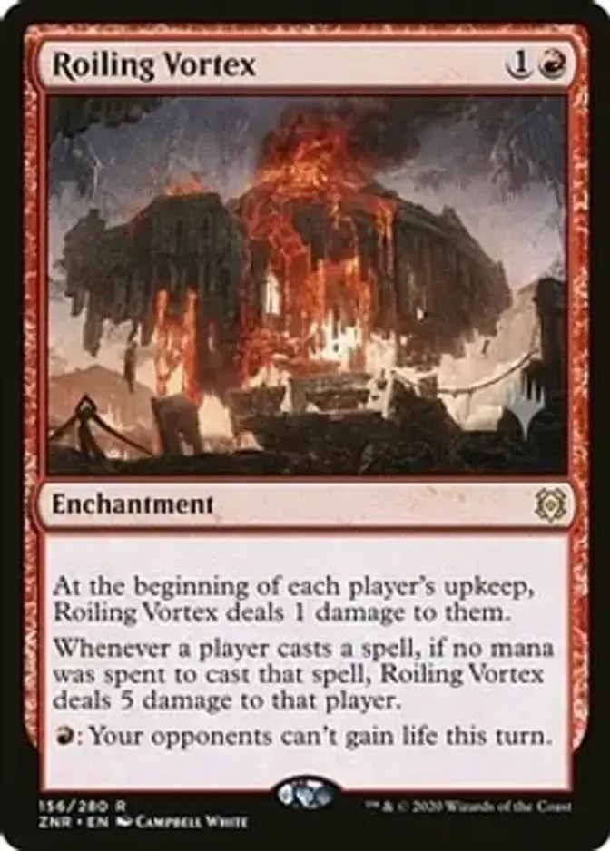 Roiling Vortex <planeswalker stamp> [ZNR] (F)