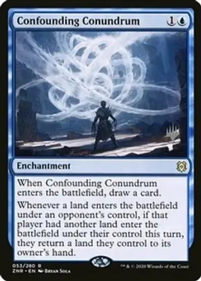 Confounding Conundrum <planeswalker stamp> [ZNR] (F)