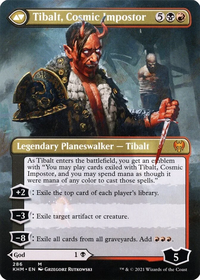 Tibalt, Cosmic Impostor <borderless> [KHM]