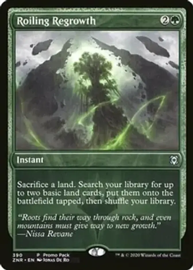 Roiling Regrowth <promo pack> [ZNR] (F)