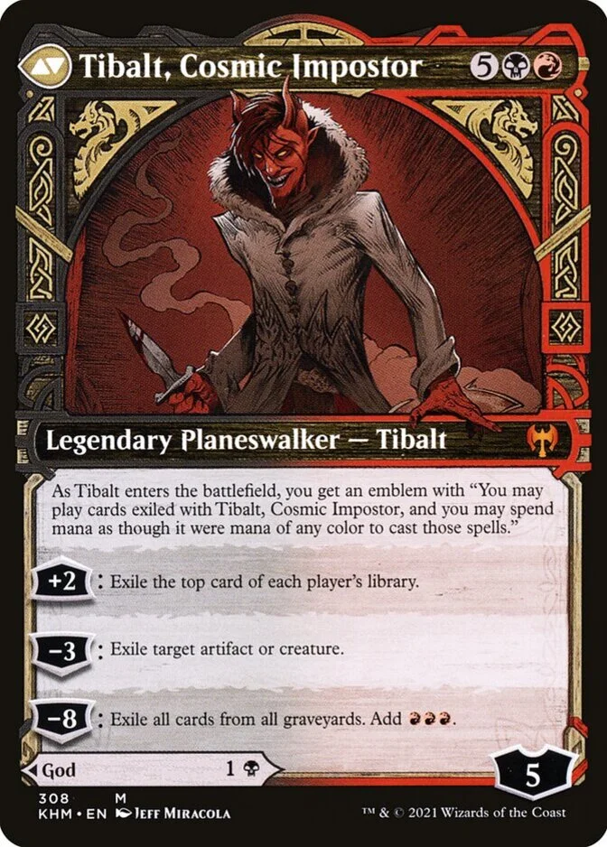 Tibalt, Cosmic Impostor <showcase> [KHM]